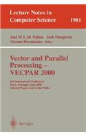 Vector and Parallel Processing - Vecpar 2000