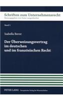 Der Ueberweisungsvertrag Im Deutschen Und Im Franzoesischen Recht