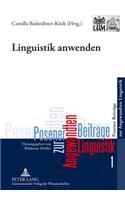 Linguistik Anwenden