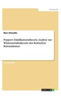 Poppers Falsifikationstheorie. Analyse zur Wissenschaftstheorie des Kritischen Rationalismus