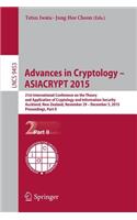 Advances in Cryptology - Asiacrypt 2015