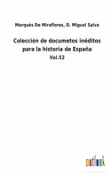 Colección de documetos inéditos para la historia de España