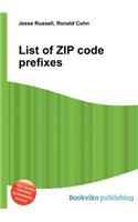 List of Zip Code Prefixes