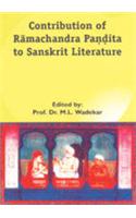 Contribution Of Ramachandra Pandita To Sanskrit Literature