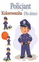 Kolorowanka Policjant dla dzieci