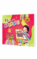 Educart Fun With Colours Drawing Book for Class 1
