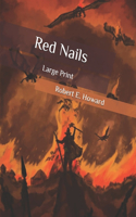 Red Nails: Large Print