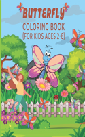 Butterfly Coloring Book (For kids ages 2-8)