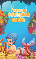 Mermaid Coloring Book For Kids