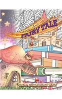 Live Your Fairy Tale fantasy coloring books for adults