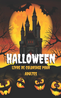 Halloween Livre De Coloriage Pour Adultes