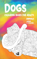 Mandala Colouring Books for Adults - Animals - Under 10 Dollars - Dogs