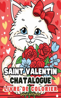 Saint Valentin - Chatalogue - Livre de coloriage