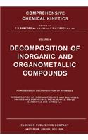 Decomposition of Inorganic and Organometallic Compounds