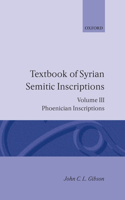 Textbook of Syrian Semitic Inscriptions