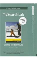 MySearchLab with Pearson Etext - Standalone Access Card - for Learning and Behavior