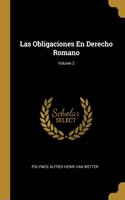 Obligaciones En Derecho Romano; Volume 2