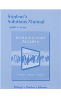 Student's Solutions Manual for Introductory Algebra