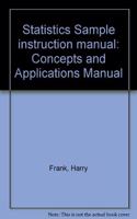 Instructor`s Manual for Statistics Concepts and Applications