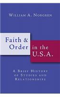 Faith and Order in the U.S.A.