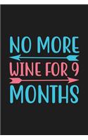 No More wine for 9 Month