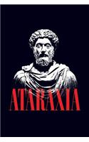 Ataraxia: 6x9 120-page lined notebook journal notepad scribble book diary workbook for philosophers