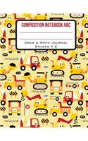 Composition Notebook ABC Draw & Write Journal Grades K-2