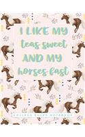 I Like My Teas Sweet And My Horses Fast