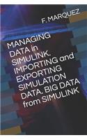 MANAGING DATA in SIMULINK. IMPORTING and EXPORTING SIMULATION DATA. BIG DATA from SIMULINK