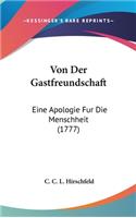 Von Der Gastfreundschaft