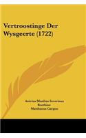 Vertroostinge Der Wysgeerte (1722): (Chinese)