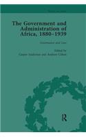 The Government and Administration of Africa, 1880–1939 Vol 2