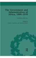 Government and Administration of Africa, 1880-1939 Vol 2