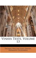 Vinaya Texts, Volume 13