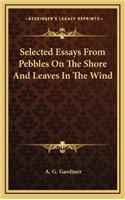 Selected Essays from Pebbles on the Shore and Leaves in the Wind