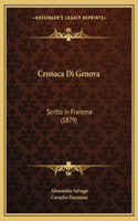 Cronaca Di Genova: Scritta In Francese (1879)(Italian)