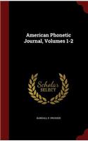 American Phonetic Journal, Volumes 1-2
