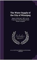 The Water Supply of the City of Winnipeg