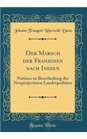 Der Marsch Der Franzosen Nach Indien