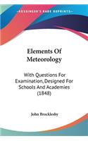 Elements Of Meteorology