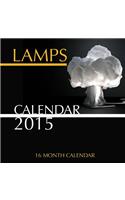Lamps Calendar 2015: 16 Month Calendar(English)