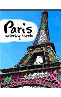 Paris coloring book