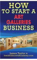 How to Start an Art Galleries Business