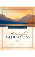 Meaningful Meditations