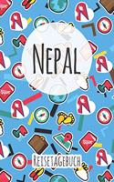 Nepal Reisetagebuch: A5 Reise Journal I Notizbuch I Urlaubs Planer I Road trip Planer I Travel notebook I 6X9 Pocket journal I Geschenk für Backpacker