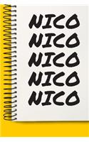 Name NICO A beautiful personalized