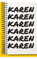 Name KAREN Customized Gift For KAREN A beautiful personalized