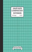 Graph paper composition notebook