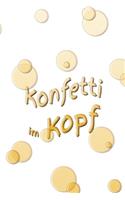 Konfetti im Kopf: Fasching - Kugeln - Perlen - pastell - lustig - Notizbuch - kariert