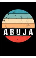 Abuja: 100 Pages 6 'x 9' - Dot Grid Paper Journal Manuscript - Planner - Scratchbook - Diary